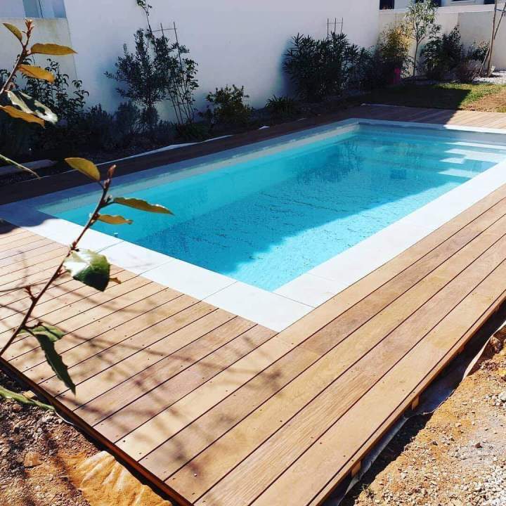 Installation petite piscine coque Aix-en-Provence