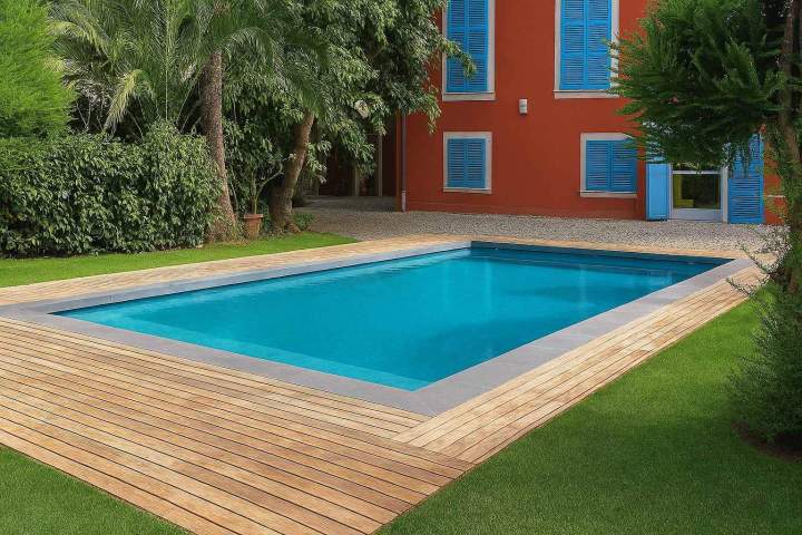 Installation piscine pour jardin Aix-en-Provence