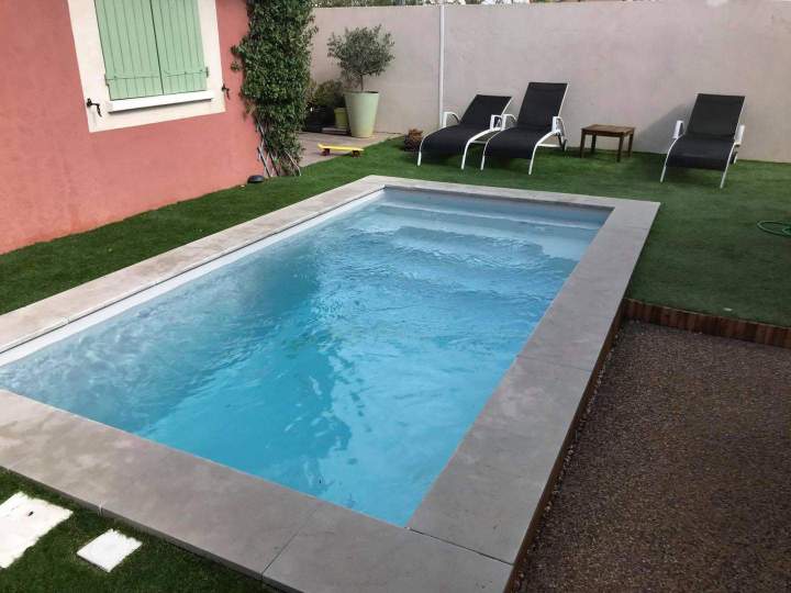 Piscine coque enterrée Aix-en-Provence